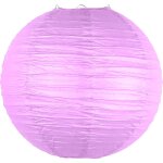 Boule papier parme 30cm - lampion papier en papier de riz - lanterne japonaise parme pour dcoration ...