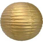 Boule papier 35cm or