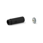 Slid'up by mantion - embout d'axe pour tube octogonal 40 mm crabot femelle avec roulement