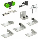 Slid'up by mantion - garniture t�lescopique slid'up 2500 pour 3 panneaux sur 3 rails parall�les - ouverture ...