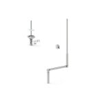 Slid'up by mantion - manivelle de volet roulant 1300 mm � 12 mm avec sortie 6p7 verticale