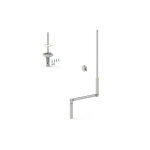 Slid'up by mantion - manivelle de volet roulant 1500 mm � 12 mm avec sortie 6p7 verticale