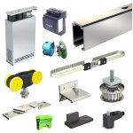 Slid'up by mantion - pack motorisation slid'up m300 pour 1 porte coulissante en bois - filaire