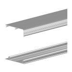 Slid'up by mantion - rails haut et bas en aluminium pour slid'up 210 - 220 - 230 - 1, 80 m - argent Slid'up by mantion - rails haut et bas en aluminium pour slid'up 210 - 220 - 230 - 1, 80 m - argent