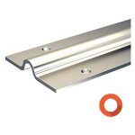 Slid'up by mantion - rail  visser 1, 95 m pour galet  gorge ronde 16 mm - portail coulissant 400 kg ...