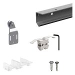 Slid'up by mantion - syst�me coulissant slid'up 120 pour 1 porte de placard - rail 1, 8 m - 45 kg