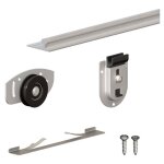 Slid'up by mantion - syst�me coulissant slid'up 130 pour 2 portes de placard - rail 1, 5 m - 70 kg