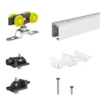 Slid'up by mantion - syst�me coulissant slid'up 160 pour 1 porte jusqu'� 750 mm - rail 1, 5 m - 60 kg ...
