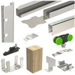 Slid'up by mantion - systme coulissant slid'up 2300 entre - cloison pour porte coulissante  galandage ...