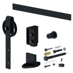 Slid'up by mantion - syst�me coulissant slid'up 240 barn door pour 1 porte de s�paration - rail 1, 90 ...