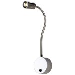 Slv - applique � flexible orientable dio flex plate led 1, 9 w 3000 k gris