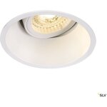 Slv - plafonnier encastr� horn - t rond blanc inclinable 113141