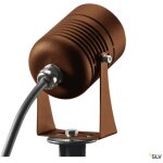 Slv - projecteur ext�rieur led spike rouille 6w 3000k ip55 1002203