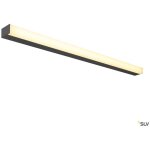Slv - sight 115 applique et plafonnier led 1200mm noir (1001286)
