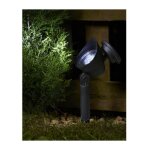 Pack de 4 spots solaires prima smart garden - lumi�re directionnelle 3 lumens