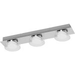 Smart led clairage salle de bain chrome, 18w, 1800lm, 3000 - 6500k, 48cm, ip44, orbis applique ronde, ...