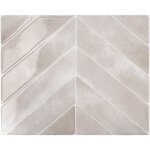 Smart tiles - carrelage adh�sif mural x4, 29. 03x22. 86cm chevron viby sticker d�coratif salle de bain ...