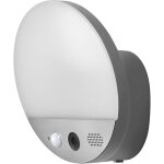 Smart + wifi round camera 4058075564480 ac35456 applique murale led extrieure avec camra de surveillance ...