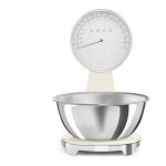Smeg balance de cuisine 5 kg cr�me brillant - ann�es 50 - ksf01crww