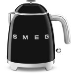Smeg - bouilloire annes 50 0, 8 l noir