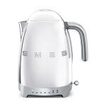 Smeg - bouilloire �lectrique, bouilloire klf04sseu, 2400 w, 1, 7 litres, de plastique, acier inoxydable, ...