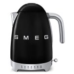Smeg - ann�es 50 bouilloire noir temp�rature r�glable