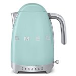 Smeg - bouilloire sans fil 1. 7l 2400w turquoise klf04pgeu