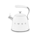 Smeg - bouilloires � sifflet 2. 3l blanc wkf01wh