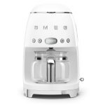Smeg - cafeti�re filtre programmable 10 tasses 1050w blanc dcf02wheu