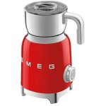 Smeg chocolatire & mulsionneur  lait rouge annes 50 - mff01rdeu