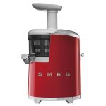 Extracteur de jus lent 150w rouge smeg sjf01rdeu