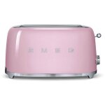 Smeg - grille - pains 2 fentes 1500w rose tsf02pkeu Smeg - grille - pains 2 fentes 1500w rose tsf02pkeu
