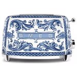 Smeg ? grille - pain 2 fentes 950w ? largeur fente 36mm ? 6 niveaux de brunissement ? fonction r�chauffage ...