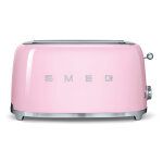 Smeg - grille - pains 2 fentes 1500w rose tsf02pkeu