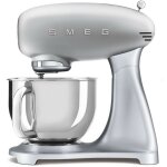 Smeg - robot ptrin sur socle 4, 8l 800w gris mtal smf02sveu