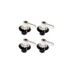 Smeg - v�ritable four bouton contr�le cuisini�re chaleur interrupteur (pack de 4 boutons)