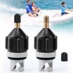 Snq - 2 pi�ces kit d'adaptation pour kayak, valve d'adaptation sup, convertisseur de pompe de gonflage ...