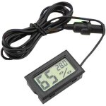 Snq - thermom�tre hygrom�tre num�rique mini lectronique temp�rature humidit� m�tre pour int�rieur ext�rieur ...