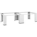 Vidaxl - socle double pour lave - linge et sche - linge blanc