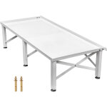 Socle machine a laver base en fer 124x55x30 cm support en metal lave - linge capacite 150 kg piedestal ...