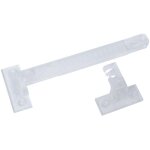 Entrebilleur fentre stickair  battants - blanc pvc socona
