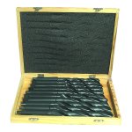 Sodise - coffret de 10 forets - acier hss cone morse cm2 de 14, 5  23 - s14892