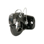 Sodise - crochet d'attelage fixe 3, 5t  type jeep  2 trous.