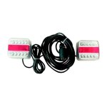 Kit signalisation sodiflash 7m50 a fixer a led entre feux 2. 5m blanc - rouge - s17232