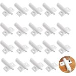 Soekavia - lot de 20 amortisseurs de porte amortisseur porte placard armoire tiroir pare - chocs tampons ...