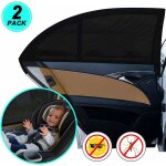 Pare - soleil de voiture pour bb, 2 pices, bloque les rayons uv, pare - soleil arrire pour enfant ...