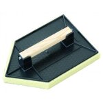 Sofop taliaplast taloche plastique ponge 27x18x2, 5cm pointue - 27 x 18 cm