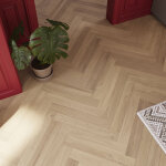 Soges ? parquet contrecoll� � chevrons en ch�ne naturel ? largeur 90 mm ? longueur 600 mm ? �paisseur ...