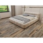 Sol pvc - lames pvc clipsable avec sous couche int�gr�e - garantie 20 ans - ep. 5, 5 mm - imitation pin ...