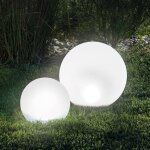 Solar globe pour le jardin set de 2 multicolores r�sistant aux intemp�ries 102613 - esotec